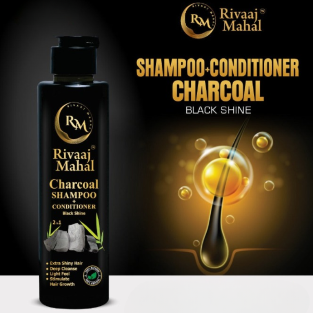 Rivaaj Mahal Herbal Hair Oil | 100% Natural Formula with 20+ Herbs | Reduces Hair Fall, Promotes Growth & Fights Dandruff