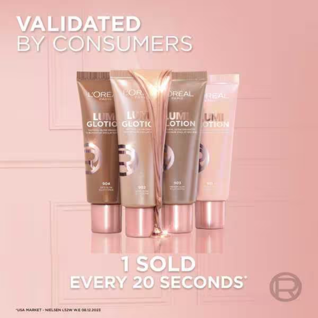 L'Oreal 3-in-1 Glow Perfecter – Moisturizer + Highlight + Natural Glow