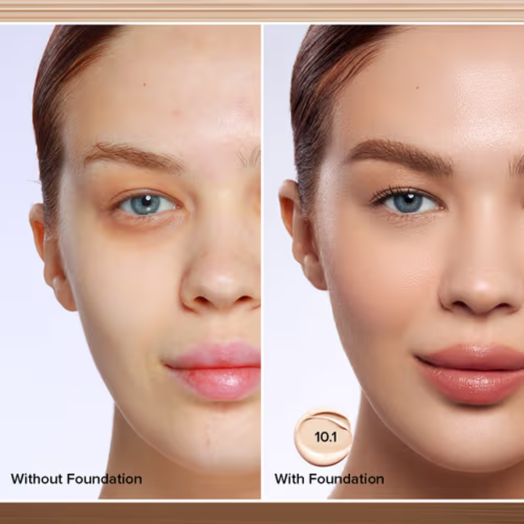 Daily Life FOREVER52 Pro Glow & Blend Beauty Set – Serum-Primer + Foundation + FREE Beauty Blender