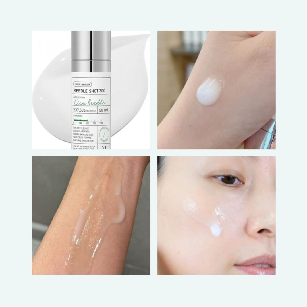 VT Cosmetics Cica Reedle Shot 100 | Micro-Needling Serum with 95,000 Cica Reedles | Smooths Texture, Boosts Absorption & Repairs Skin Barrier