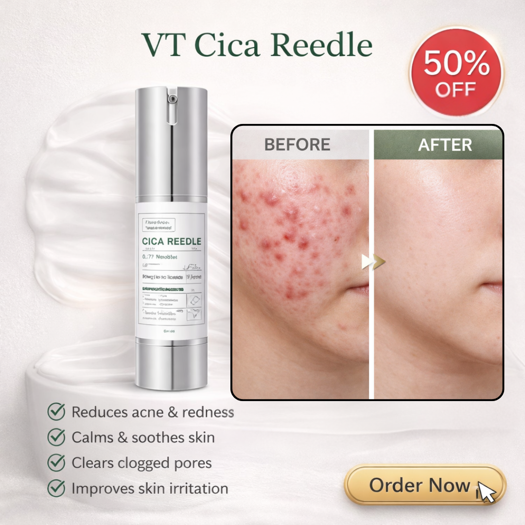 VT Cosmetics Cica Reedle Shot 100 | Micro-Needling Serum with 95,000 Cica Reedles | Smooths Texture, Boosts Absorption & Repairs Skin Barrier