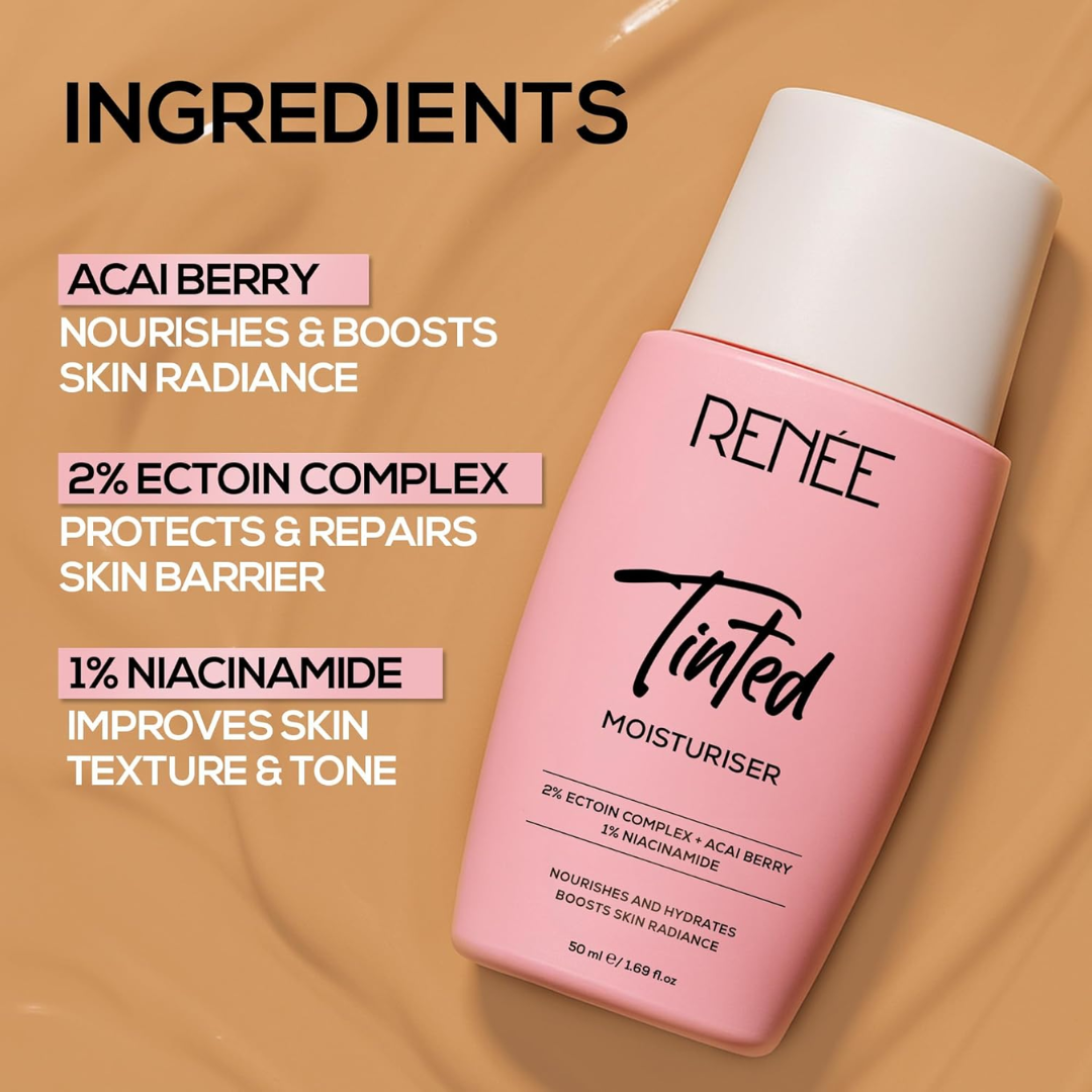 All In One Tinted Moisturizer  I Skincare, Hydration and Coverage for daily wear I Perfect for Radiance And Dewy Look