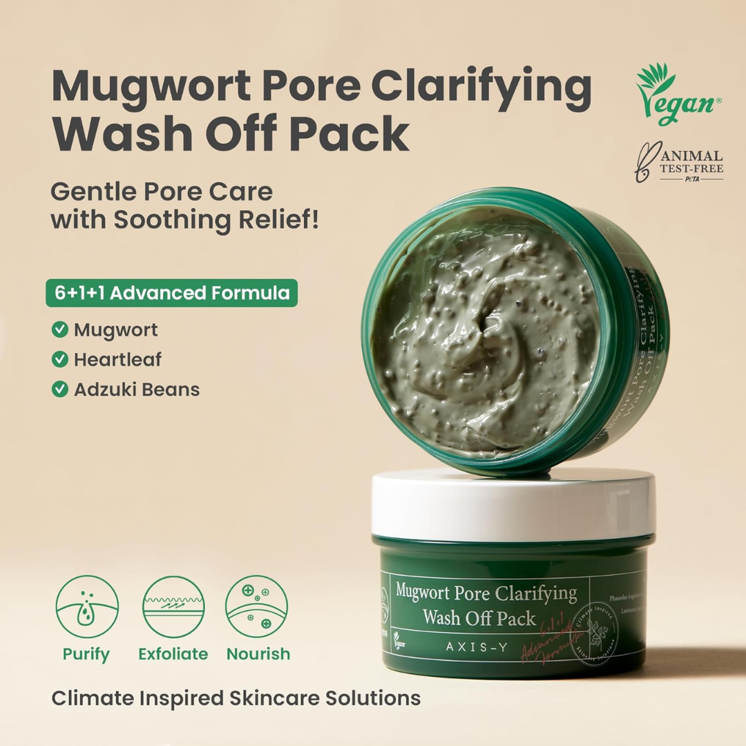 Axis-y Pore Clarifying & Acne treatment Mask | Gently clean pores & remove ance | bright & clean skin