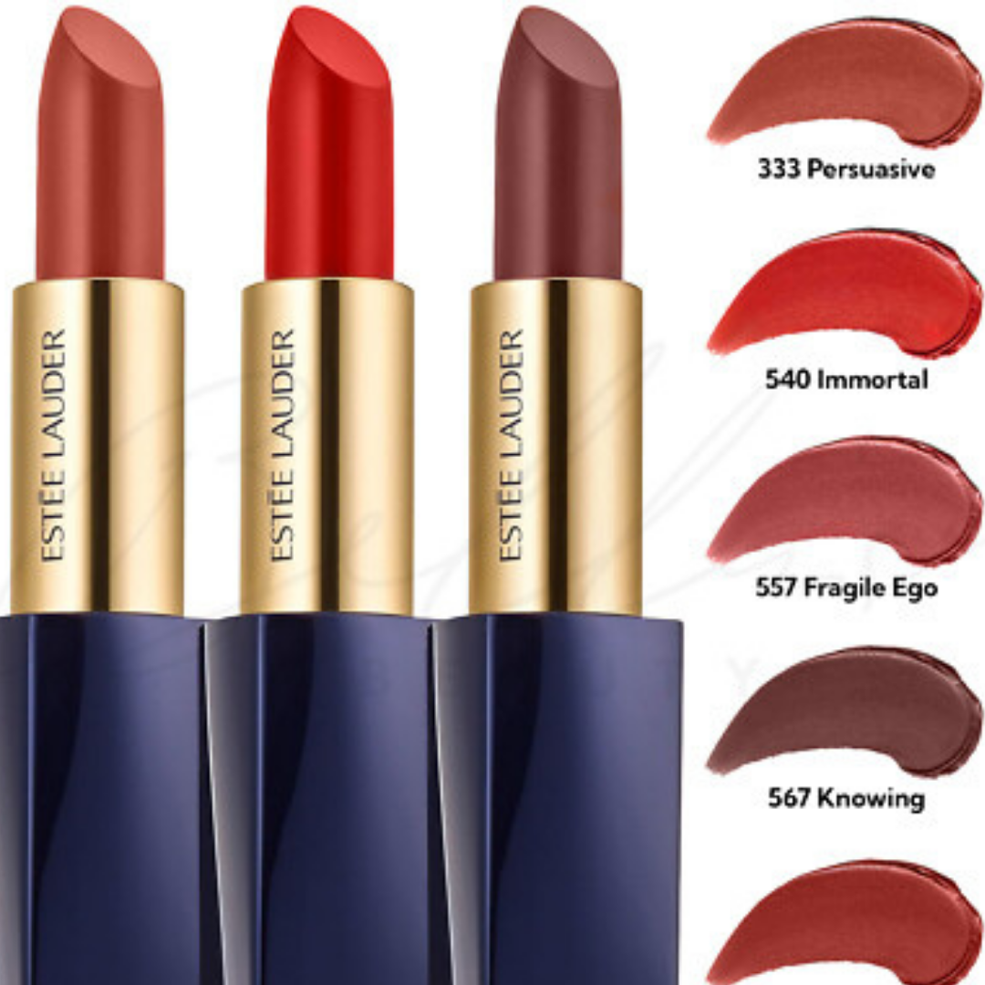 Estee Lauder Perfect Pout Lipsticks - 24H Long-lasting & Waterproof
