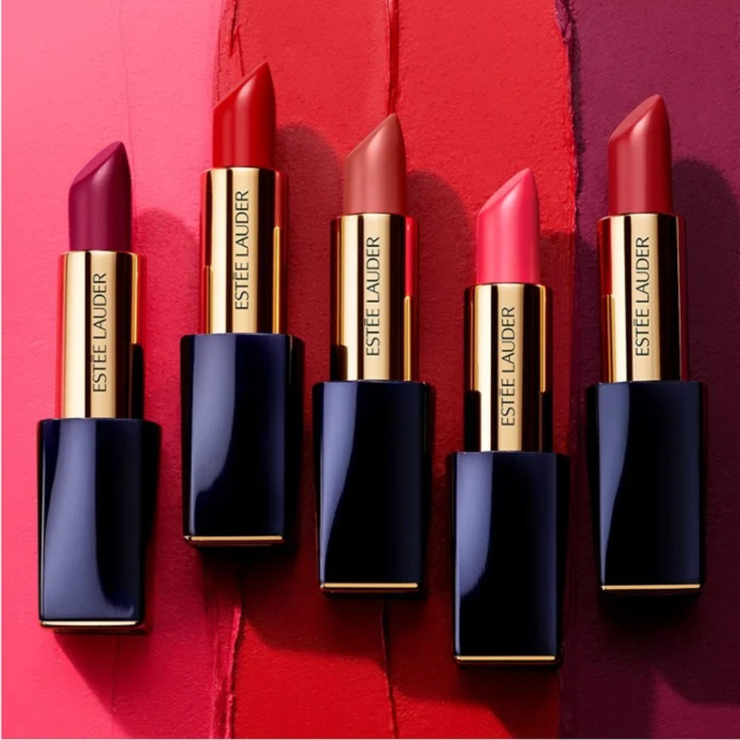 Estee Lauder Perfect Pout Lipsticks - 24H Long-lasting & Waterproof