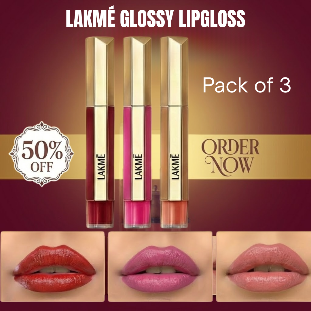 Lakmé 9To5 Tinted Lip Oil | Intense Color & Hydration with Hyaluronic Acid, Jojoba & Almond Oils