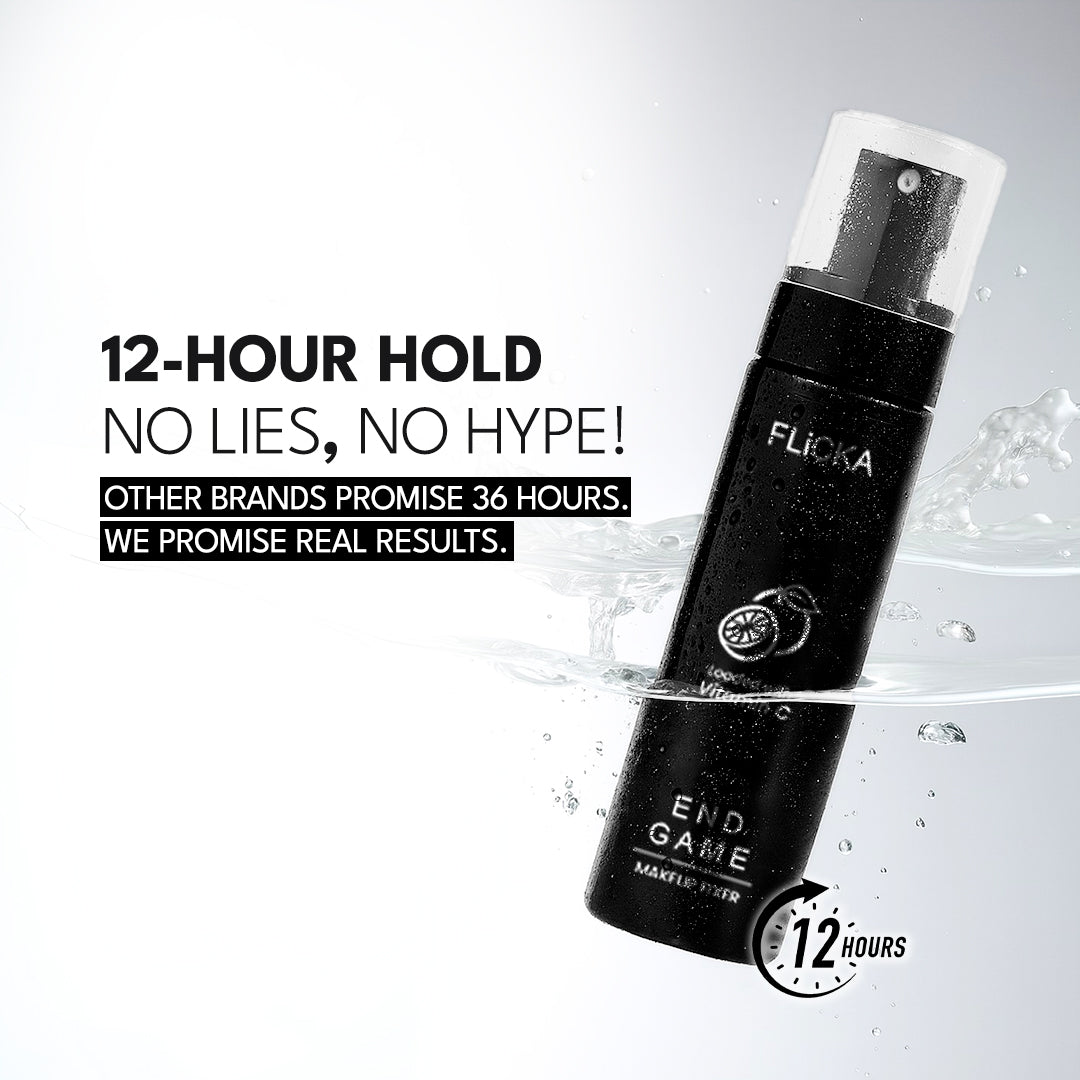 Flicka Cosmetics End Game Makeup Fixer - The Ultimate Vitamin C-Infused Setting Spray
